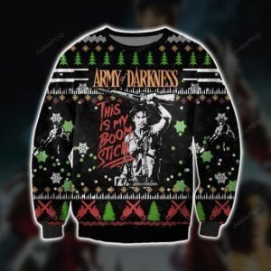 Army Of Darkness Ugly Christmas Sweater Adult 3D Funny Matching for family