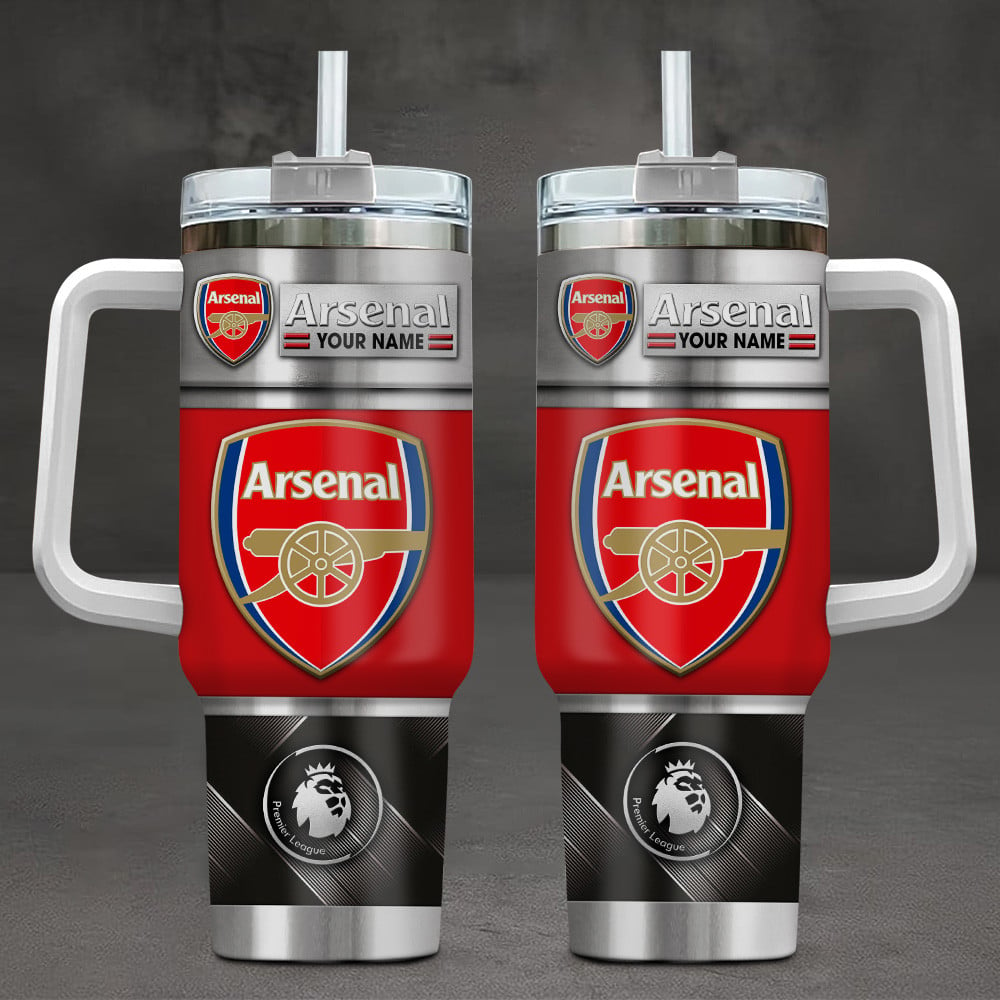 Arsenal F.C. EPL Custom Stanley Cup 40 oz 30 oz Tumbler With HandleTVC230196