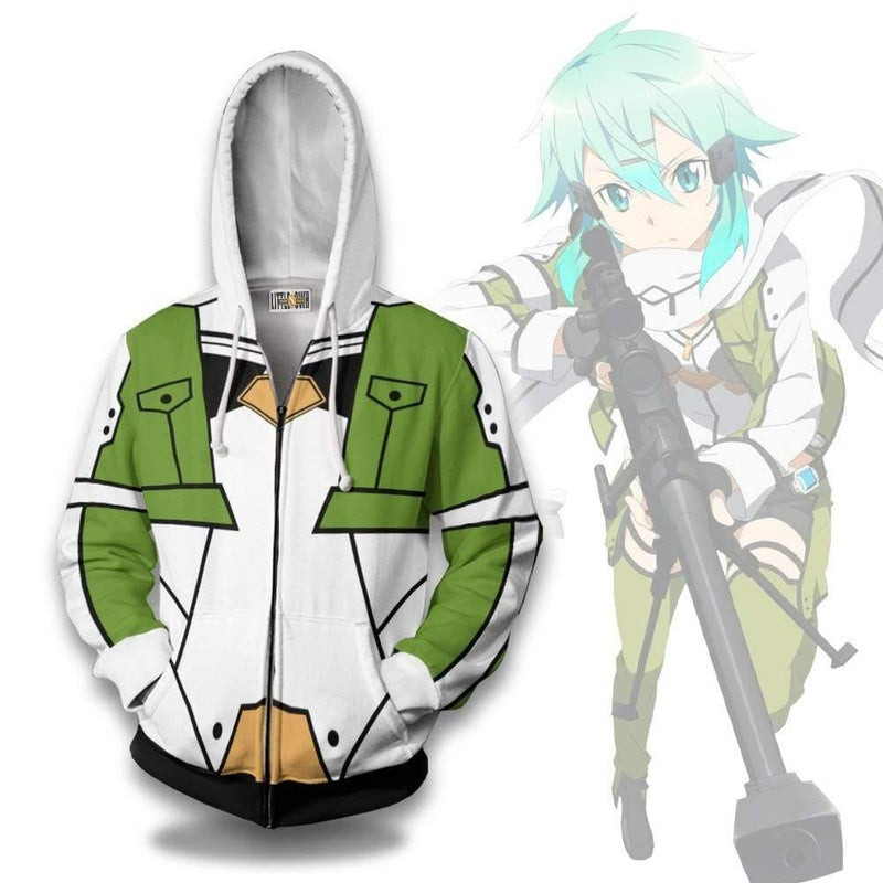 Asada Shino 3D All Over Print Hoodie, Zip Hoodie