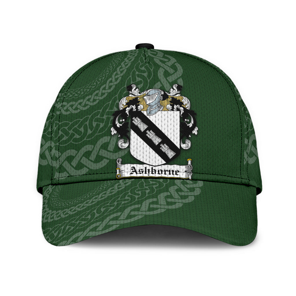 Ashborne Coat Of Arms - Irish Family Crest St Patrick's Day Hat Classic Cap Trucker Hats Custom Hats Gifts For Men & Women