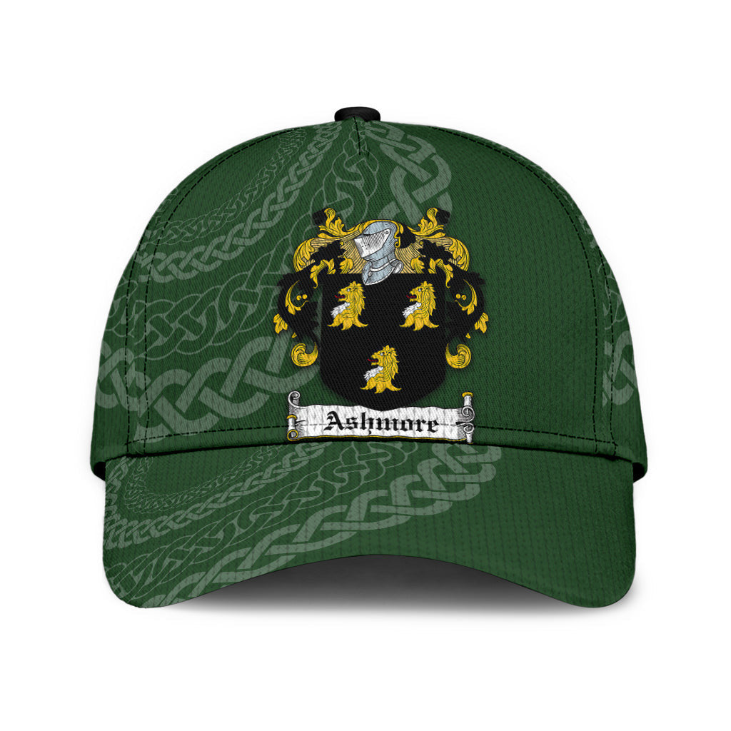 Ashmore Coat Of Arms - Irish Family Crest St Patrick's Day Hat Classic Cap Trucker Hats Custom Hats Gifts For Men & Women