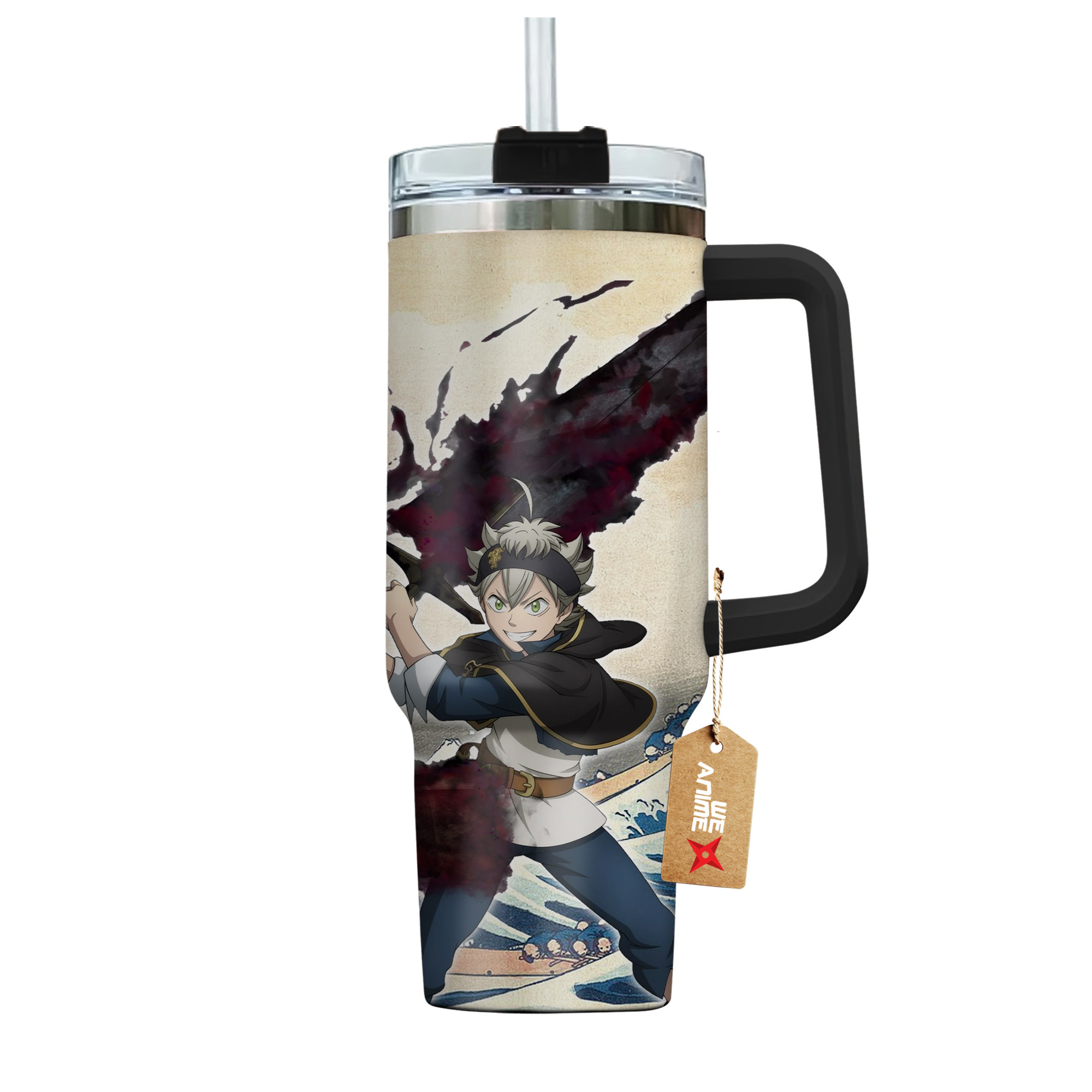Asta x Yuno Anime Custom Stanley Cup 40 oz 30 oz Tumbler With HandleTVC2301147 - Image 4