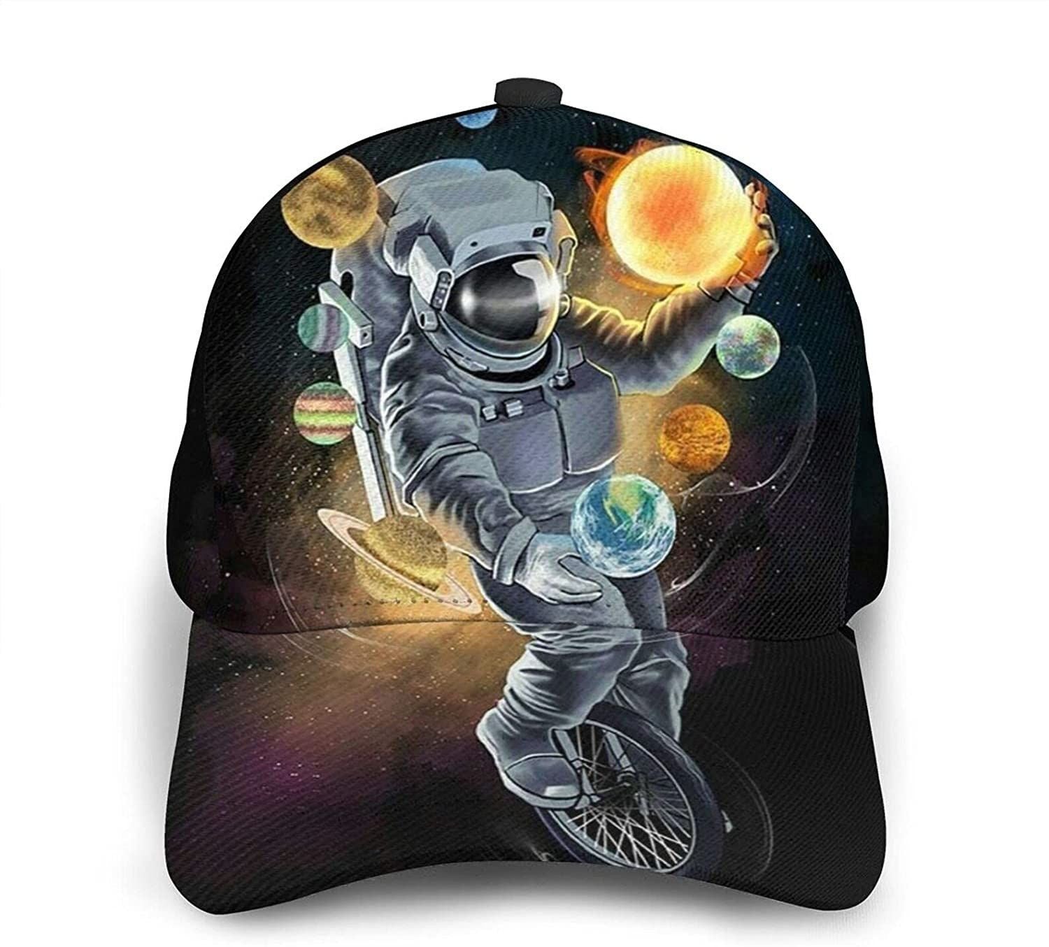 Astronaut Casual Baseball Adjustable Twill Sports - Classic Cap Trucker Hats Custom Hats Gifts For Men & Women