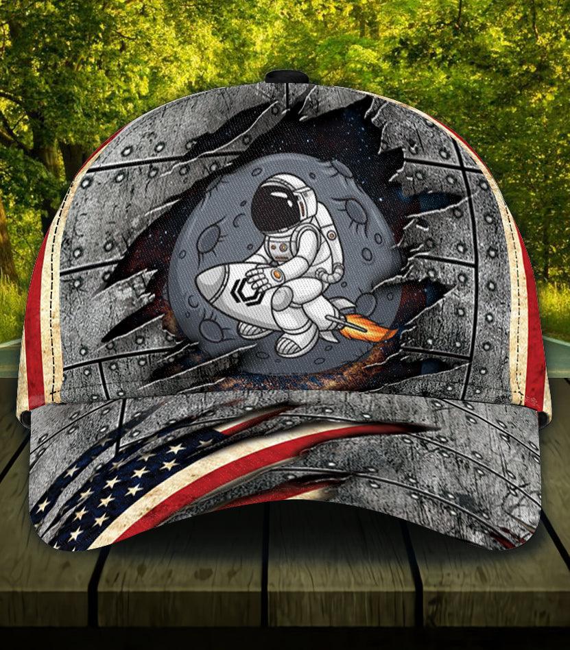 Astronaut Classic Cap Trucker Hats Custom Hats Gifts For Men & Women