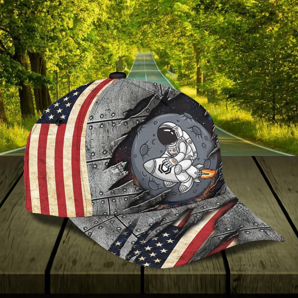 Astronaut Classic Cap Trucker Hats Custom Hats Gifts For Men & Women