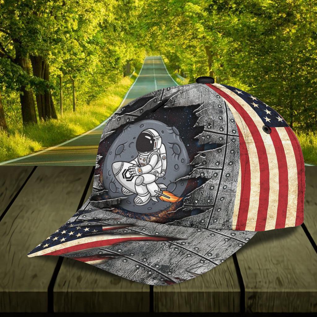 Astronaut Classic Cap Trucker Hats Custom Hats Gifts For Men & Women