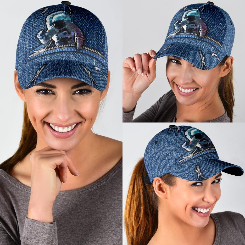 Astronaut Classic Cap Trucker Hats Custom Hats Gifts For Men & Women