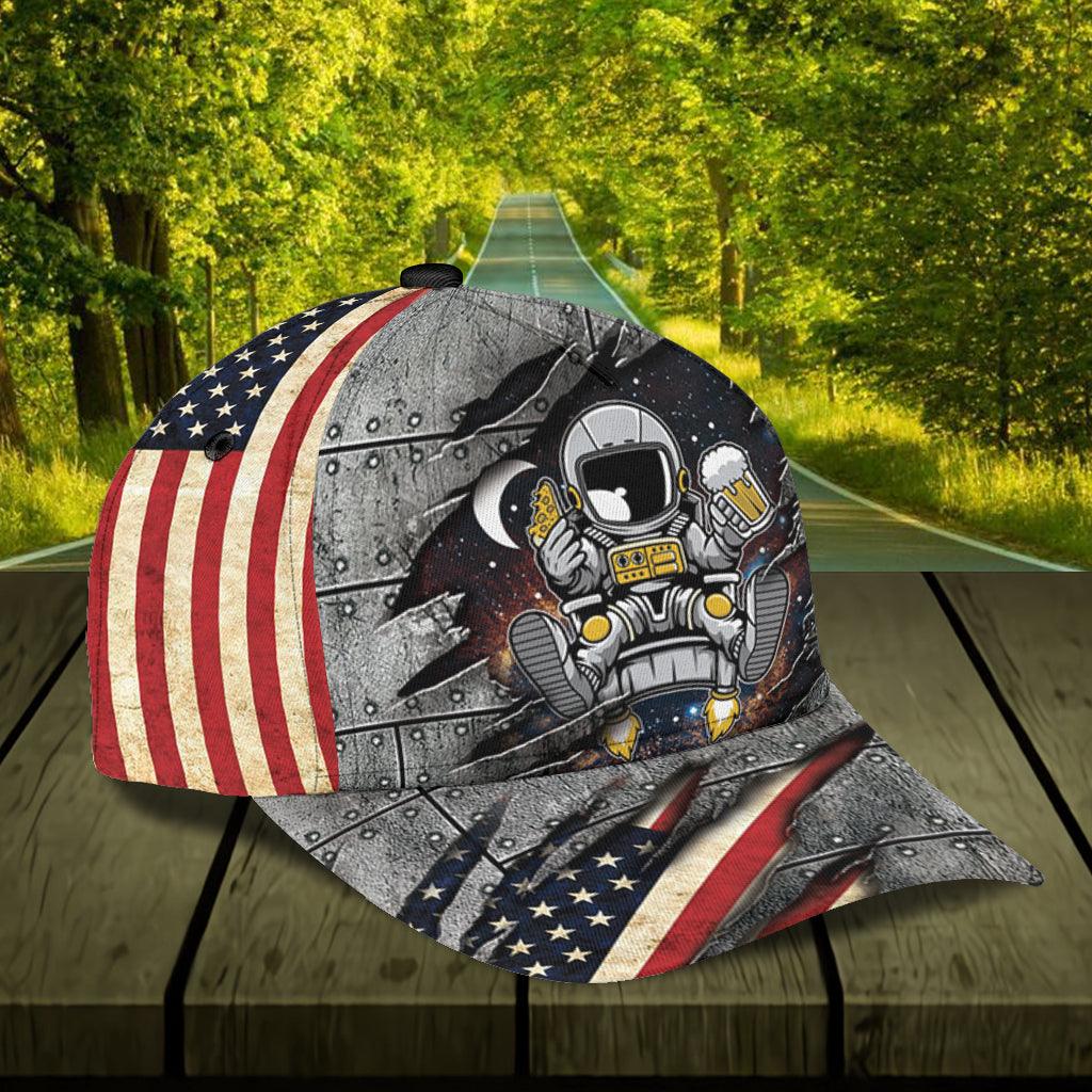 Astronaut Classic Cap Trucker Hats Custom Hats Gifts For Men & Women