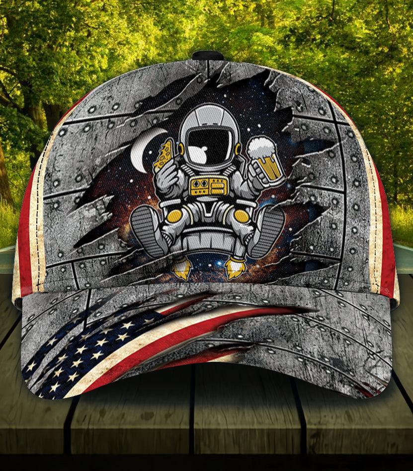 Astronaut Classic Cap Trucker Hats Custom Hats Gifts For Men & Women