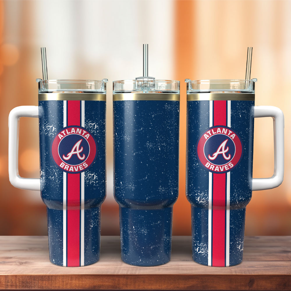 Atlanta Braves Baseball MLB Sport Custom Stanley Cup 40 oz 30 oz Tumbler With HandleTVC2301344