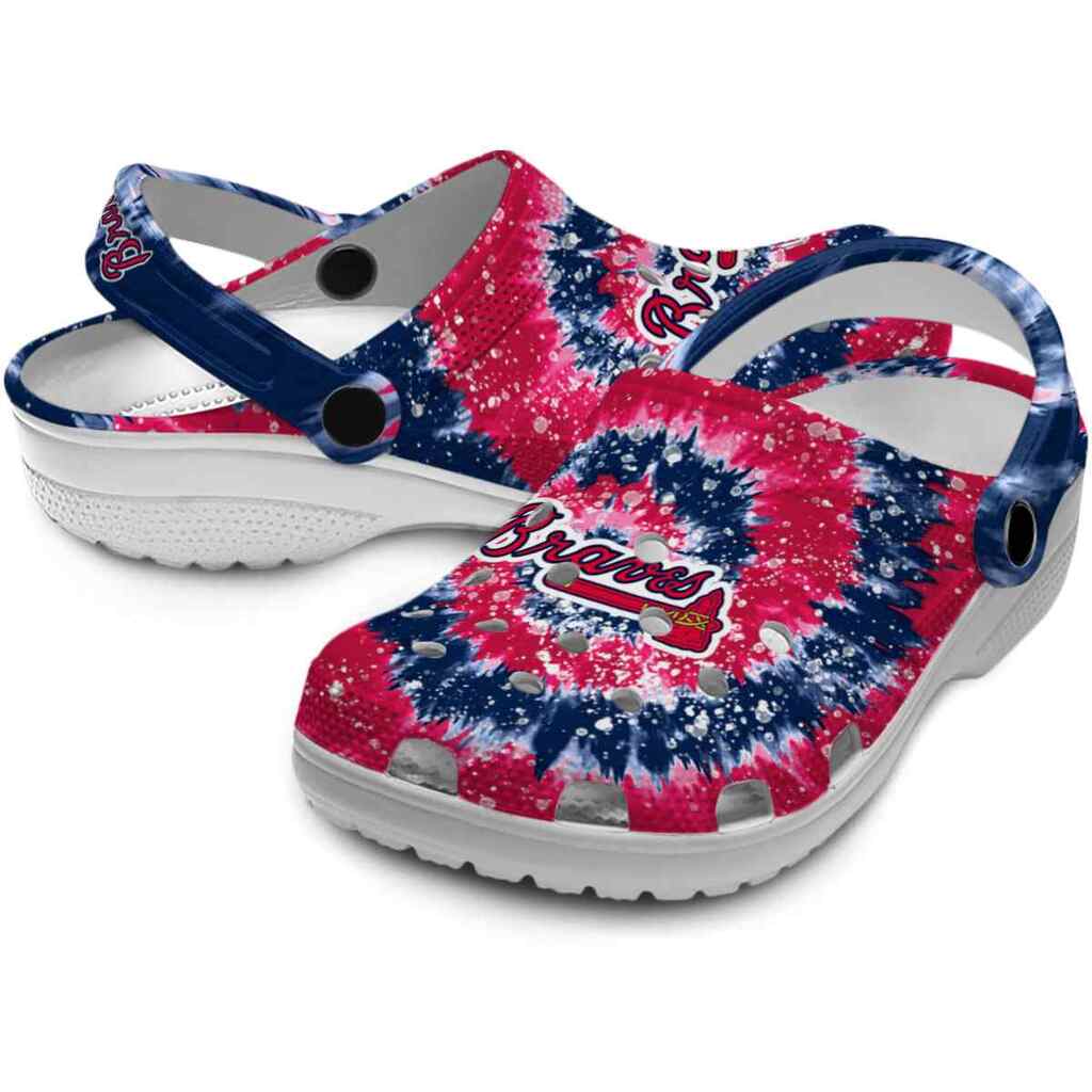Atlanta Braves Radiant Burst Effect ClogTVC1801151 - Image 3