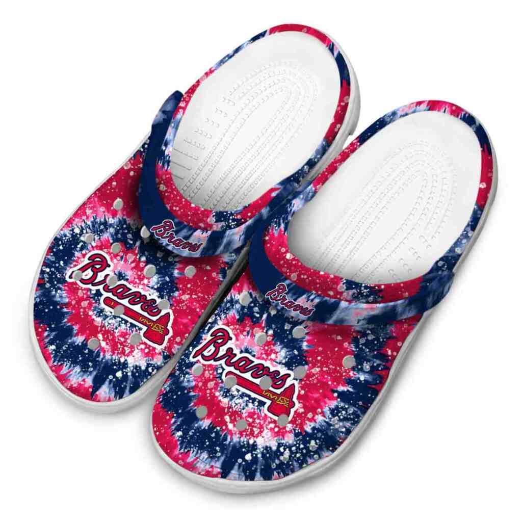 Atlanta Braves Radiant Burst Effect ClogTVC1801151 - Image 4
