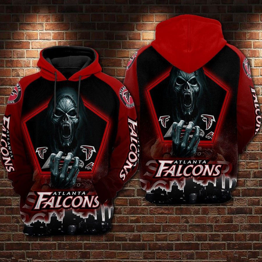 Atlanta Falcons 3D All Over Print Hoodie, Zip Hoodie