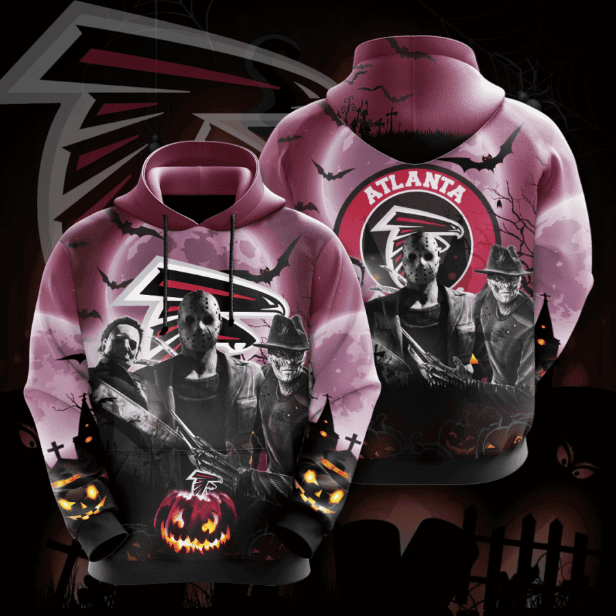 Atlanta Falcons 3D All Over Print Hoodie, Zip Hoodie