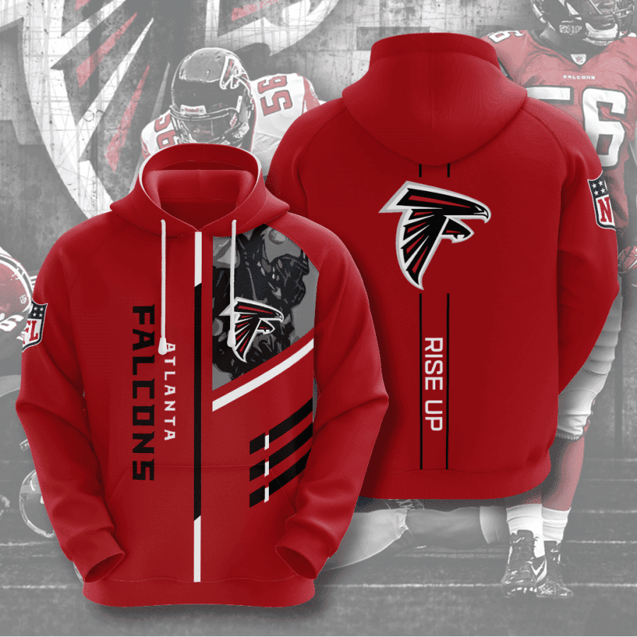 Atlanta Falcons 3D All Over Print Hoodie, Zip Hoodie