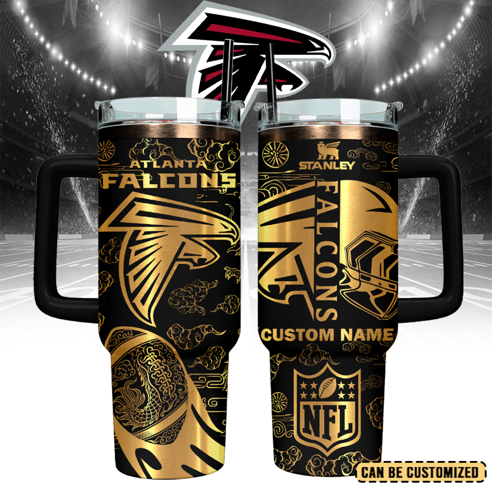 Atlanta Falcons Custom Stanley Cup 40 oz 30 oz Tumbler With HandleTVC2301107