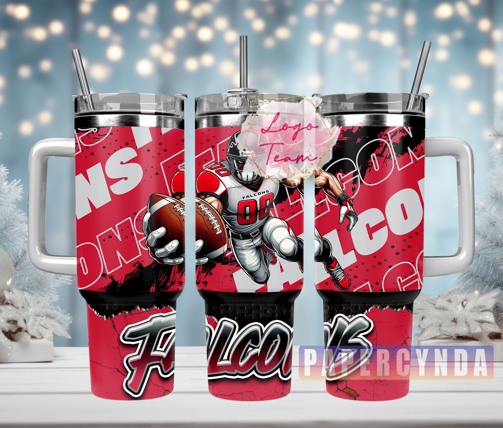Atlanta Falcons Custom Stanley Cup 40 oz 30 oz Tumbler With HandleTVC2301834