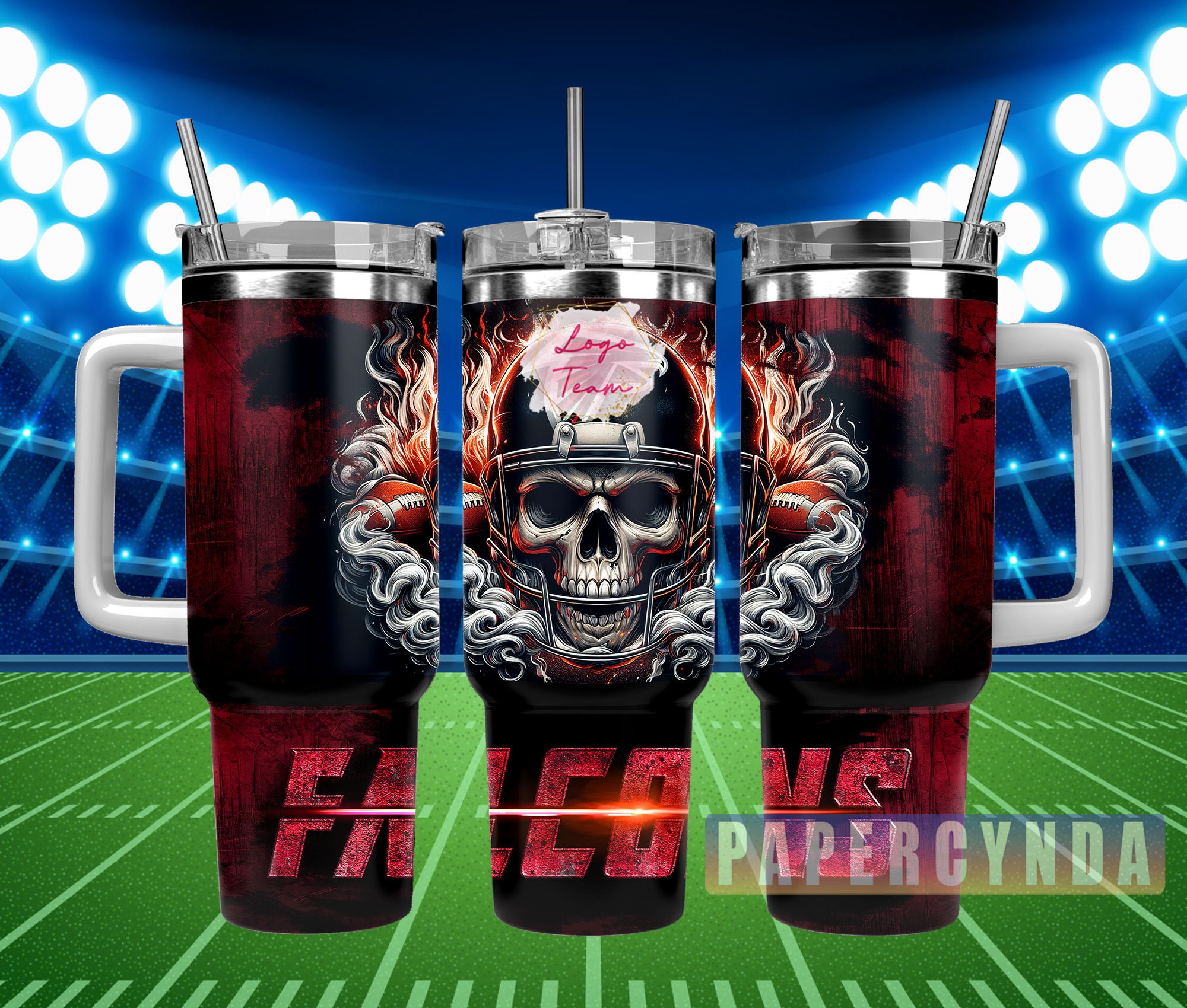 Atlanta Falcons Custom Stanley Cup 40 oz 30 oz Tumbler With HandleTVC2301842
