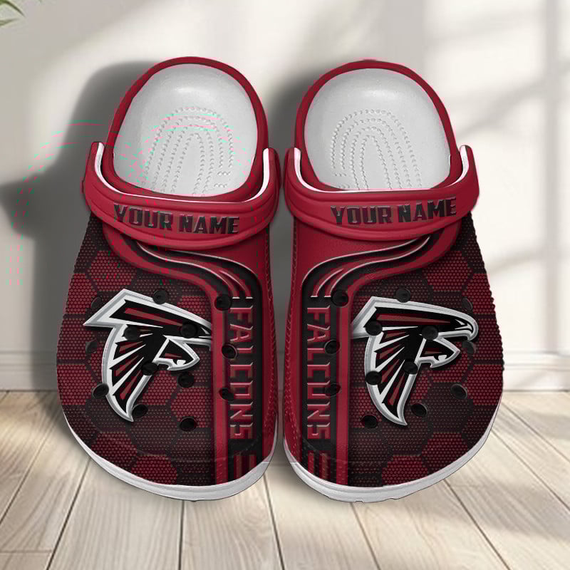 Atlanta Falcons NFL Crocs Crocband Clogs Shoes Comfortable For Men Women and Kids