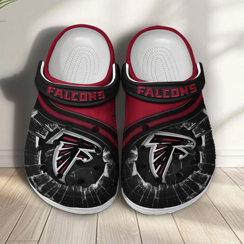 Atlanta Falcons NFL Crocs Crocband Clogs Shoes Comfortable For Men Women and Kids