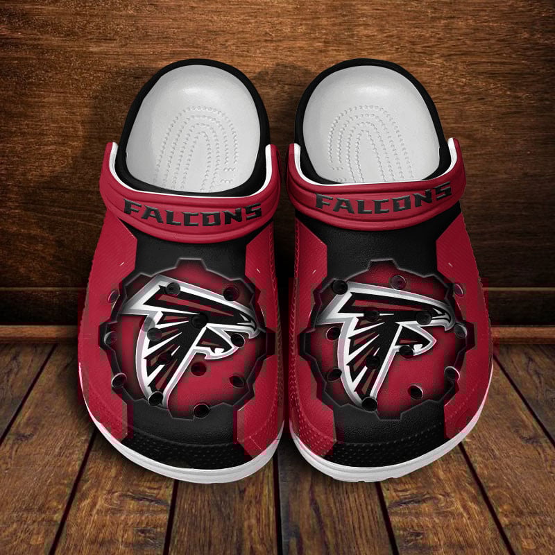 Atlanta Falcons NFL Crocs Crocband Clogs Shoes Comfortable For Men Women and Kids