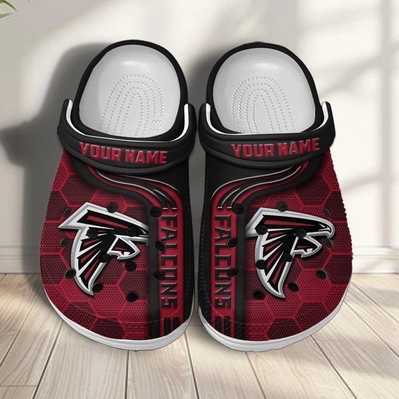 Atlanta Falcons NFL Crocs Crocband Clogs Shoes Comfortable For Men Women and Kids