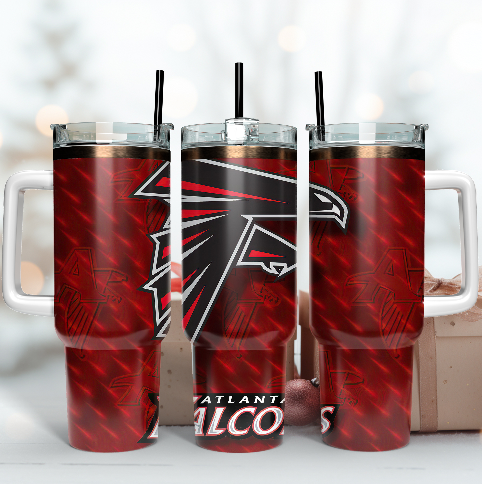 Atlanta Falcons NFL Custom Stanley Cup 40 oz 30 oz Tumbler With HandleTVC2301167