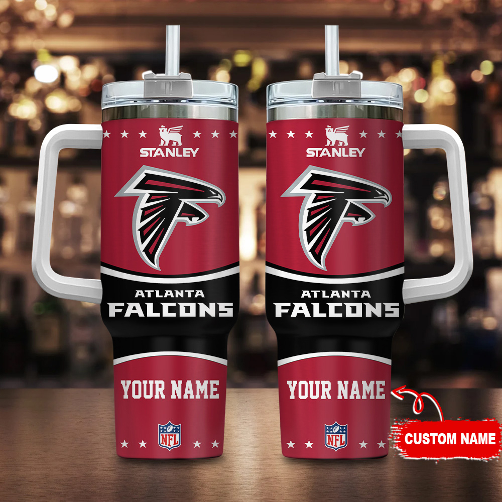 Atlanta Falcons NFL Custom Stanley Cup 40 oz 30 oz Tumbler With HandleTVC230171