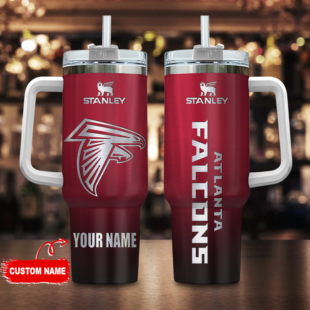 Atlanta Falcons NFL Custom Stanley Cup 40 oz 30 oz Tumbler With HandleTVC230179