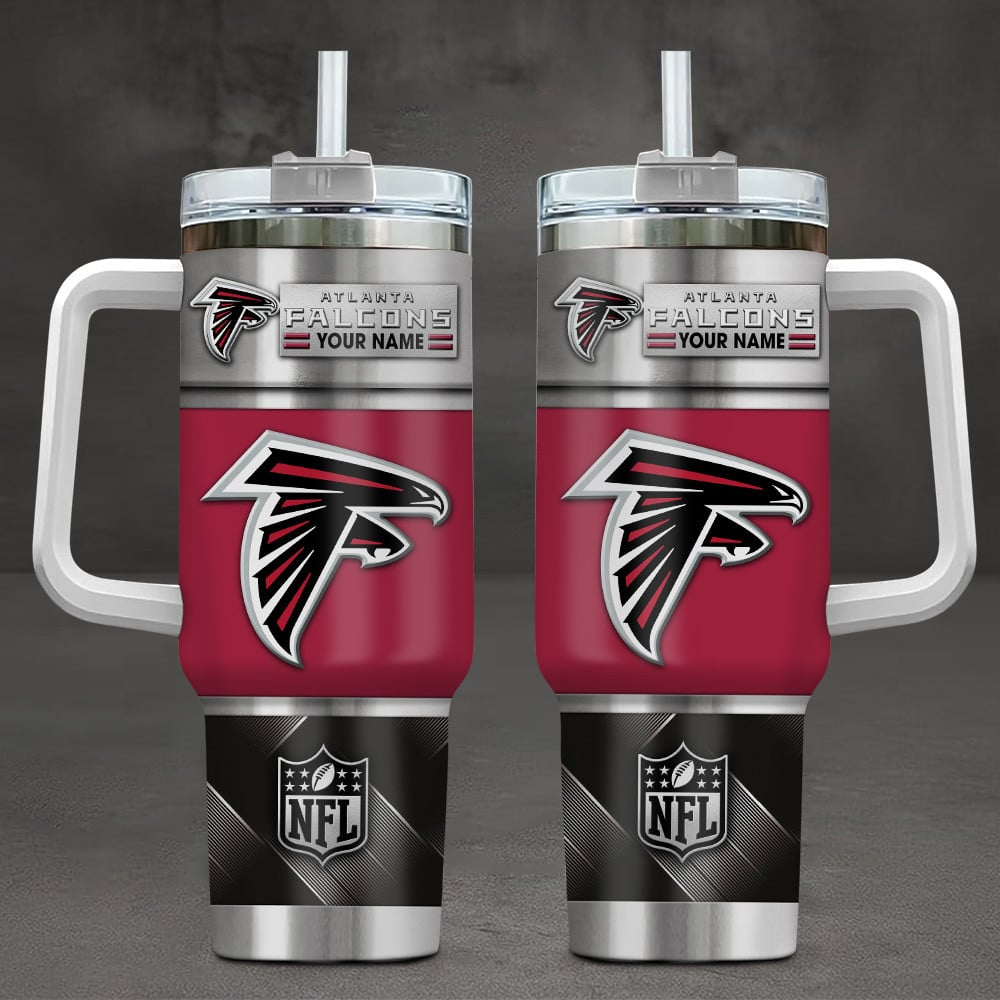 Atlanta Falcons NFL Custom Stanley Cup 40 oz 30 oz Tumbler With HandleTVC230197
