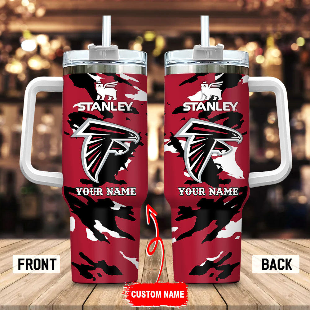Atlanta Falcons NFL Custom Stanley Cup 40 oz 30 oz Tumbler With HandleTVC230199