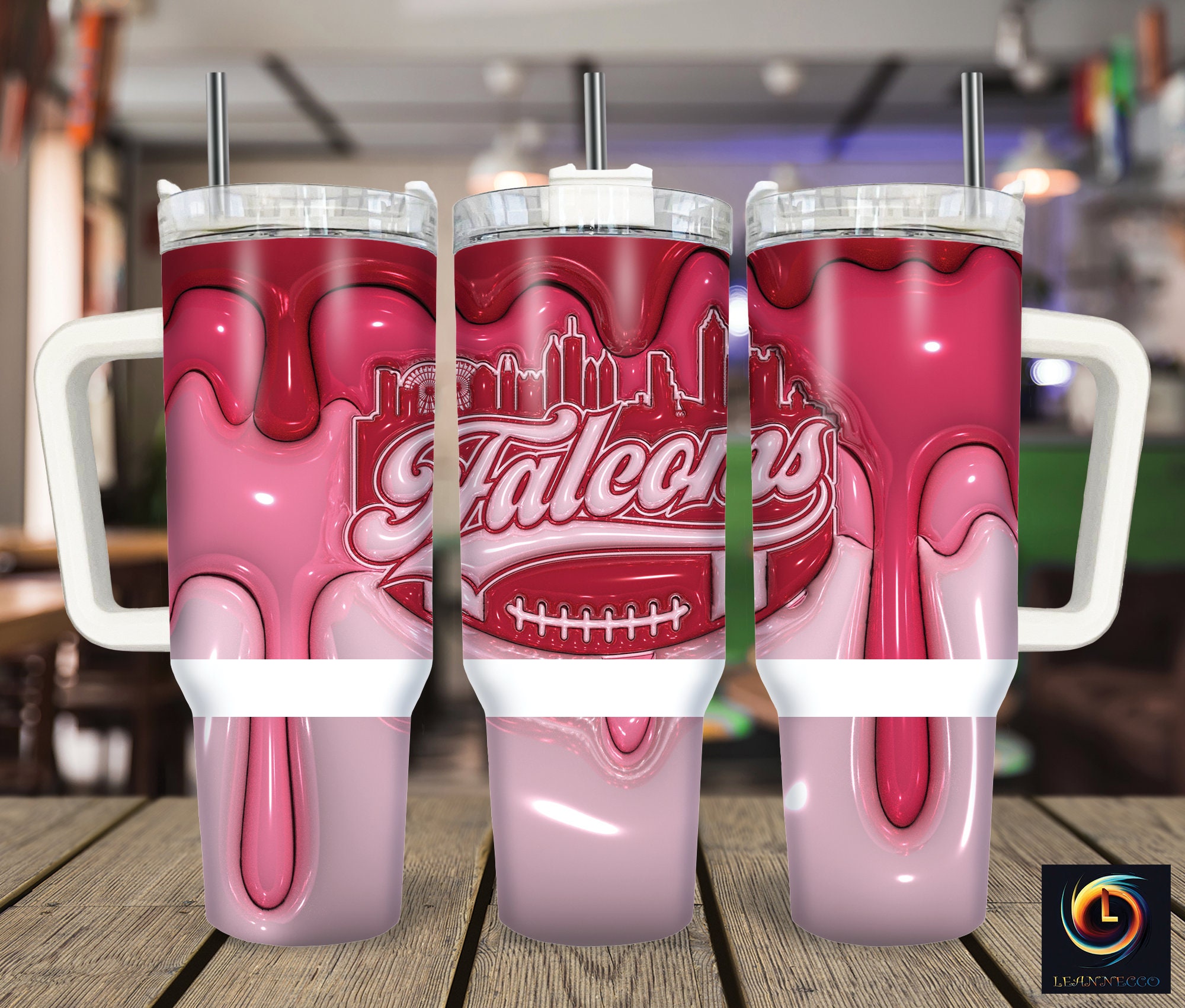 Atlanta Falcons NFL Custom Stanley Cup 40 oz 30 oz Tumbler With HandleTVC2301999