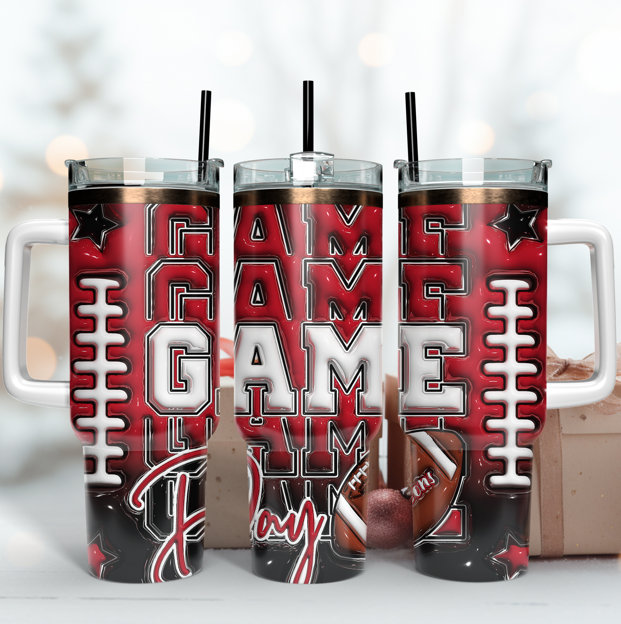 Atlanta Falcons NFL Game Day Custom Stanley Cup 40 oz 30 oz Tumbler With HandleTVC2301167
