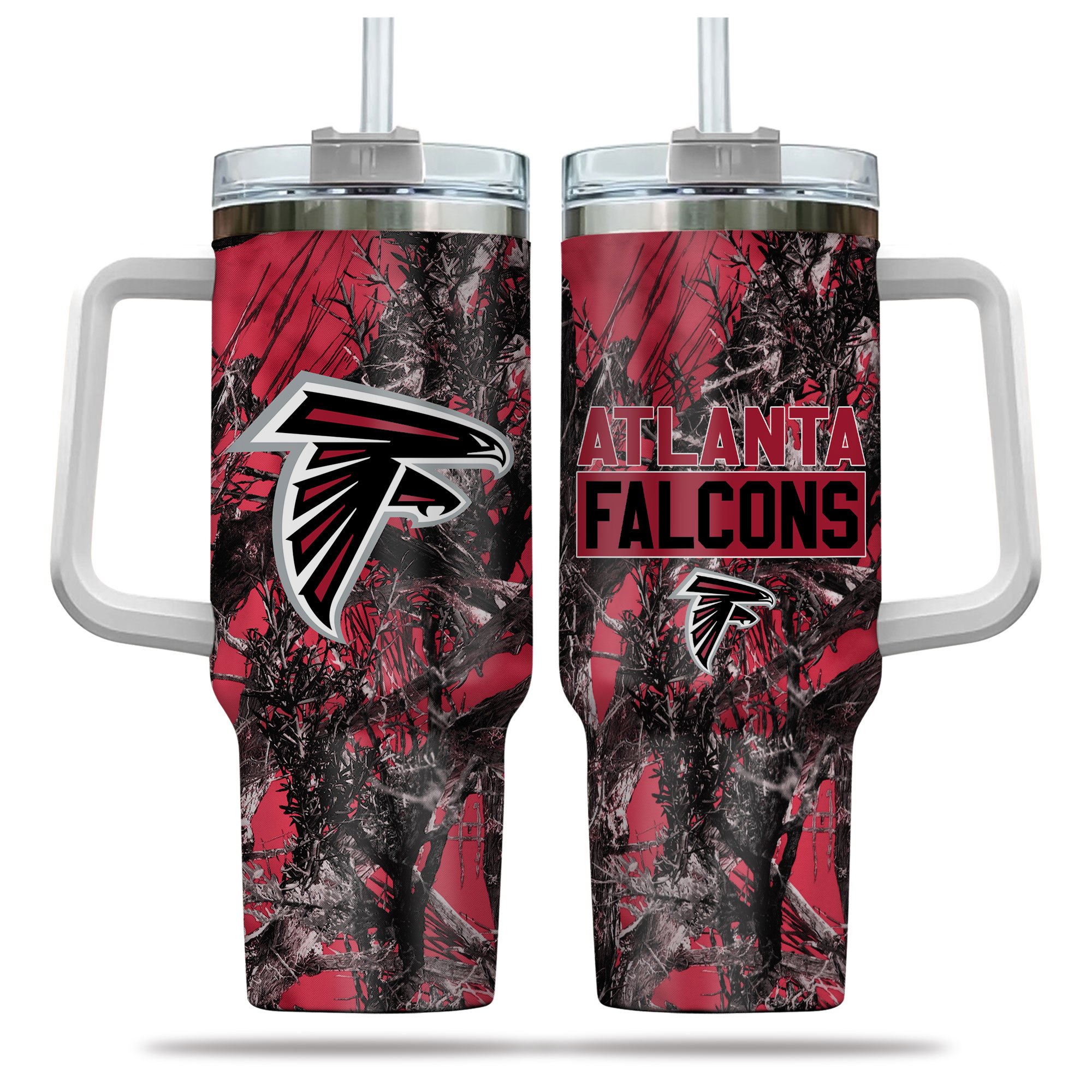 Atlanta Falcons NFL Hunting Custom Stanley Cup 40 oz 30 oz Tumbler With HandleTVC230181