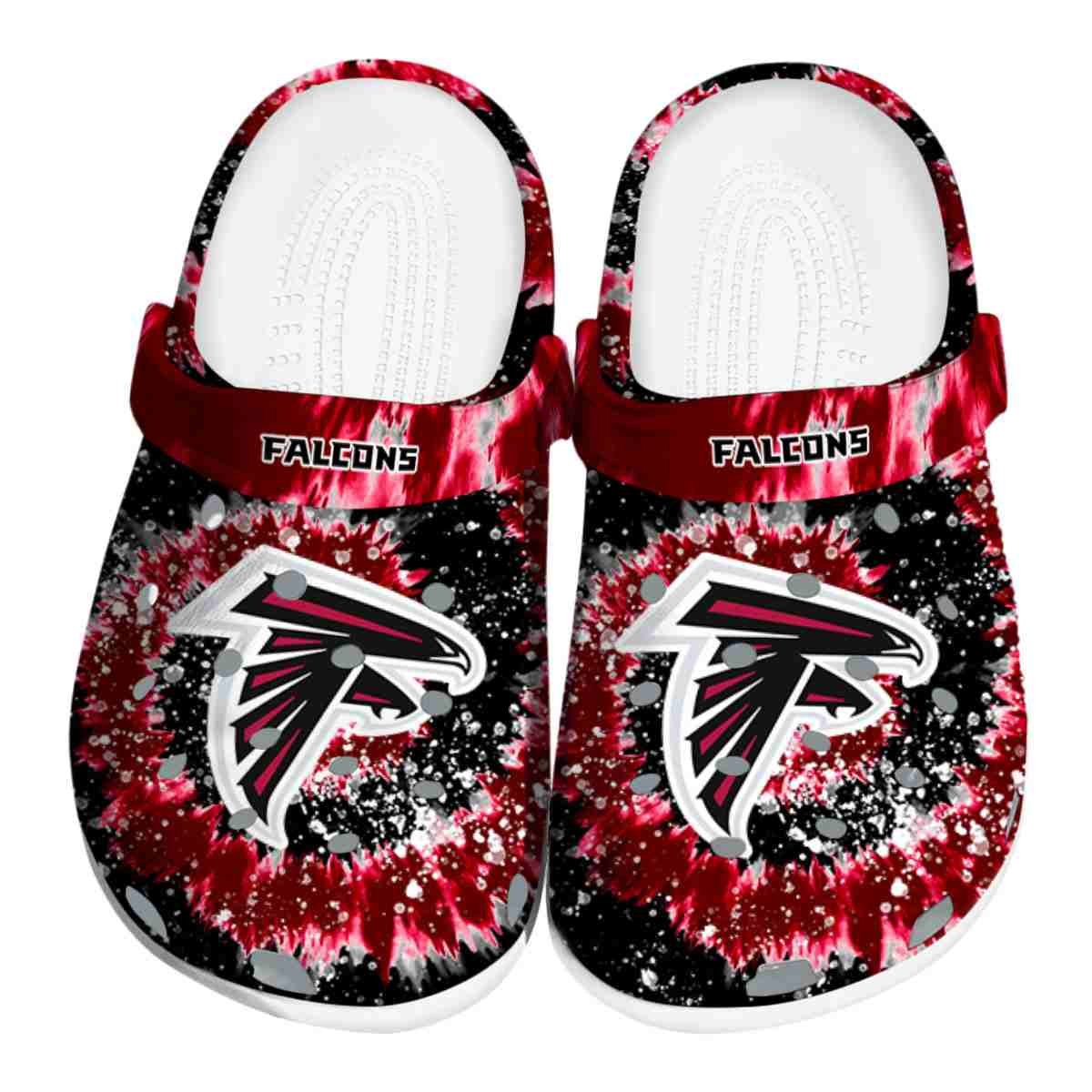Atlanta Falcons NFL Sport Crocs Crocband Clogs Shoes Comfortable For Men Women and Kids