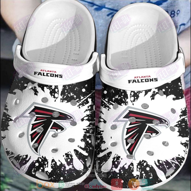 Atlanta Falcons NFL Sport Crocs Crocband Clogs Shoes Comfortable For Men Women and Kids