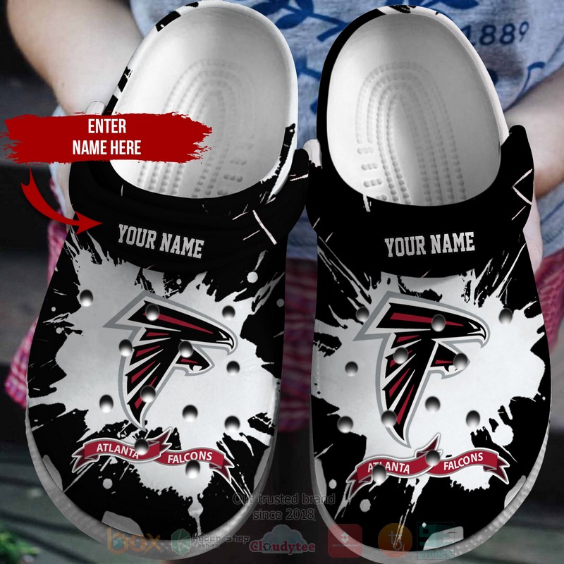 Atlanta Falcons NFL Sport Crocs Crocband Clogs Shoes Comfortable For Men Women and Kids
