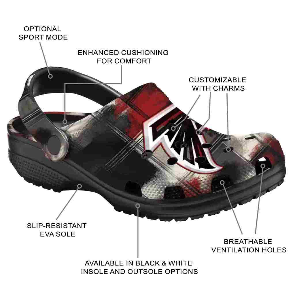 Atlanta Falcons Plaid Fusion ClogTVC1801935 - Image 5