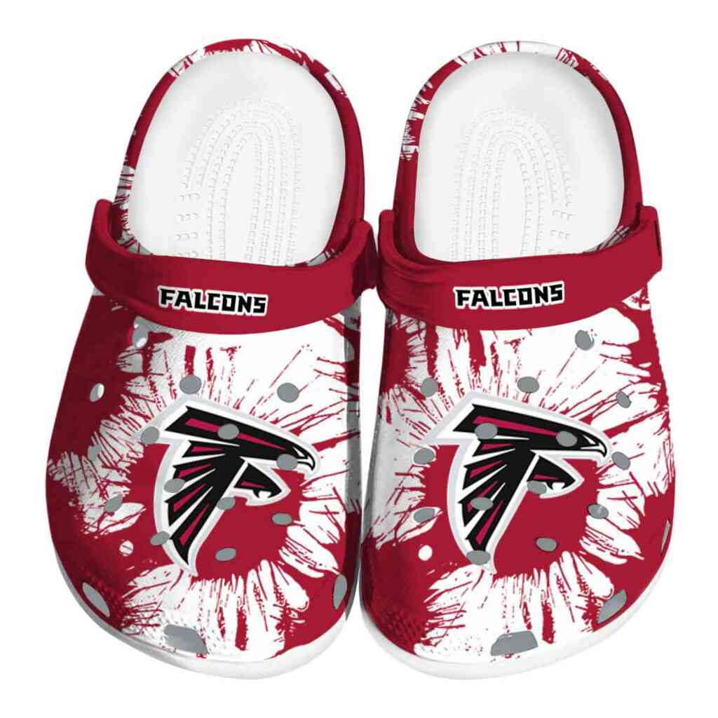 Atlanta Falcons Splatter Graphics ClogTVC1801984