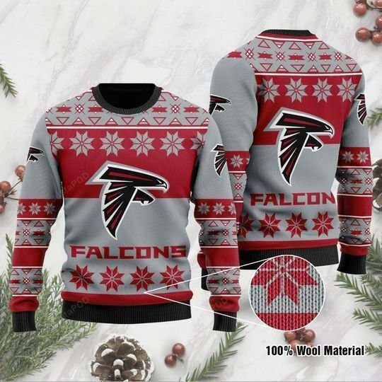 Atlanta Falcons Ugly Christmas Sweater Adult 3D Funny Matching for family