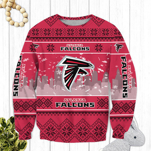 Atlanta Falcons Ugly Christmas Sweater Adult 3D Funny Matching for family