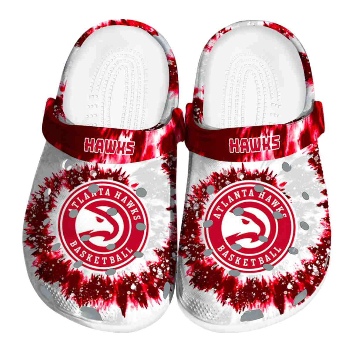 Atlanta Hawks NBA Sport Crocs Crocband Clogs Shoes Comfortable For Men Women and Kids