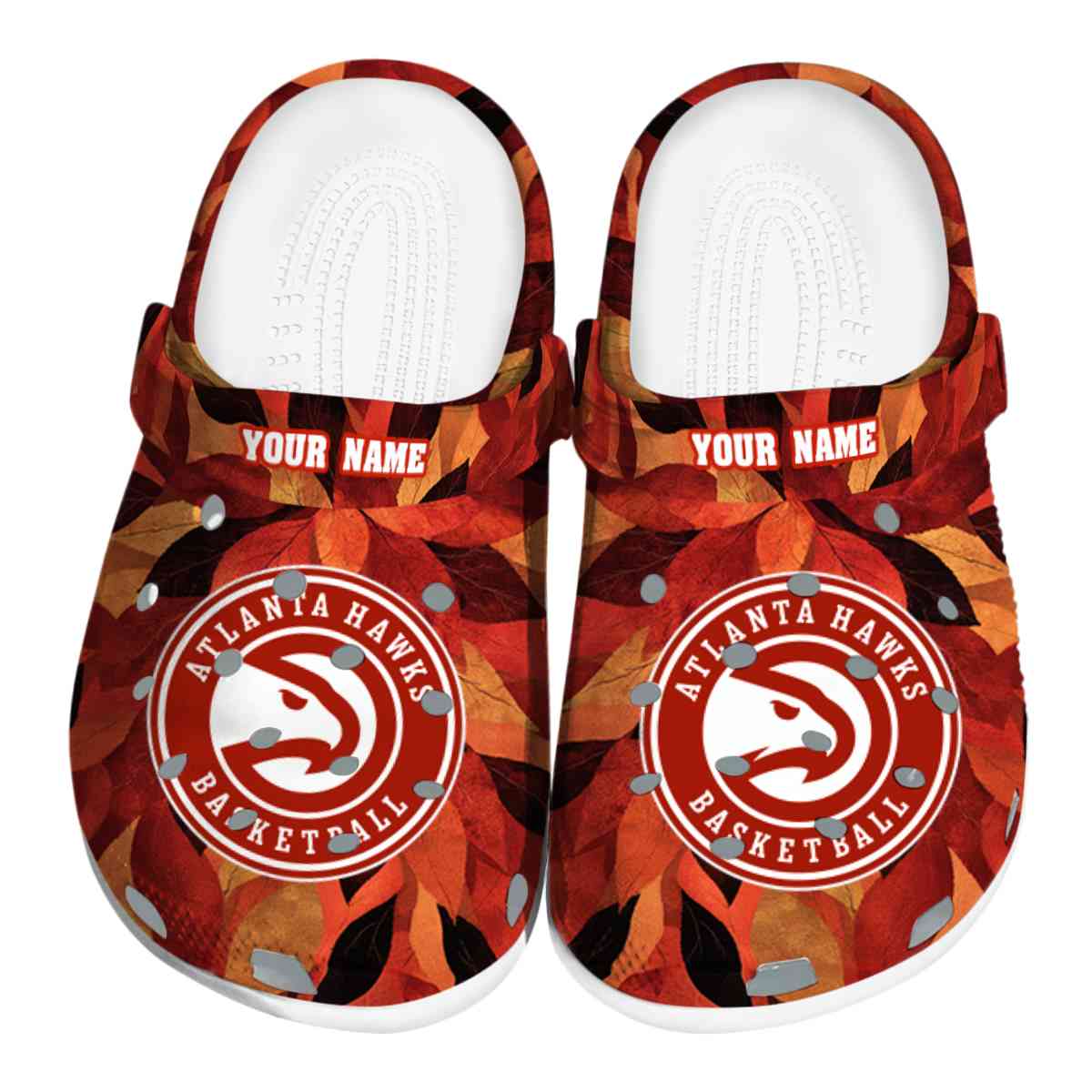 Atlanta Hawks NBA Sport Crocs Crocband Clogs Shoes Comfortable For Men Women and Kids