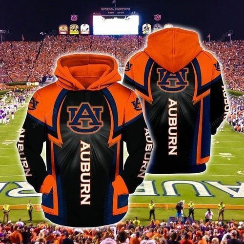 Auburn Tigers Fan 3D All Over Print Hoodie, Zip Hoodie