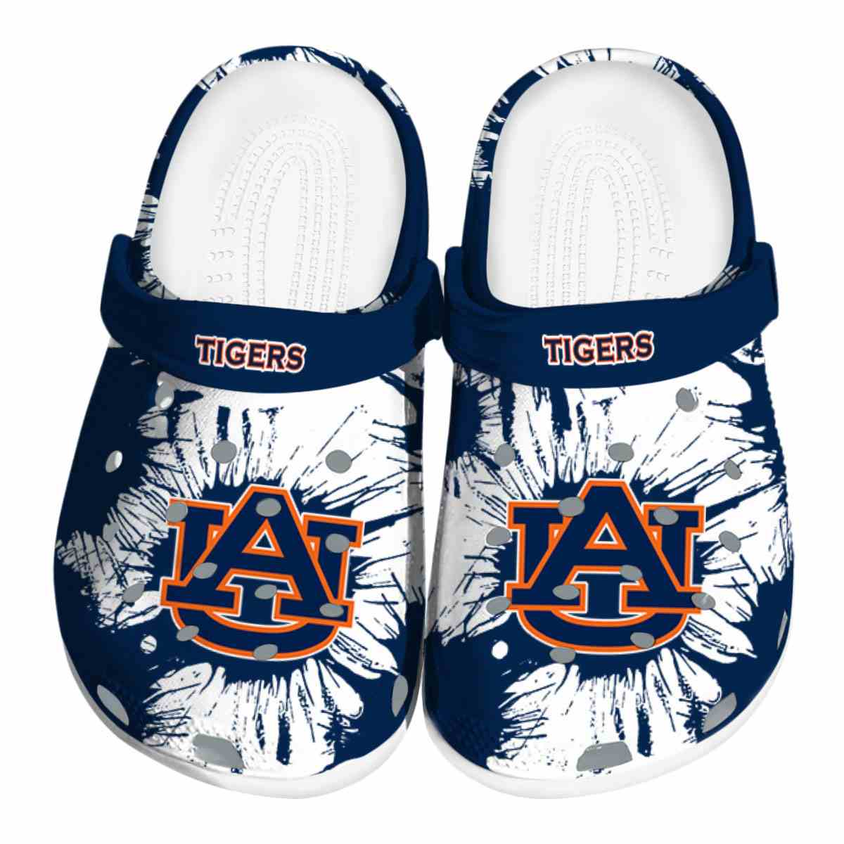 Auburn Tigers NCAA Sport Crocs Crocband Clogs Shoes Comfortable For Men Women and Kids