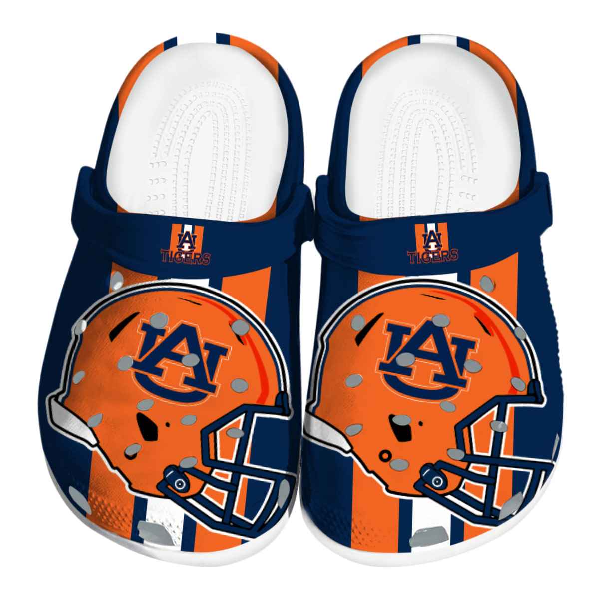 Auburn Tigers NCAA Sport Crocs Crocband Clogs Shoes Comfortable For Men Women and Kids