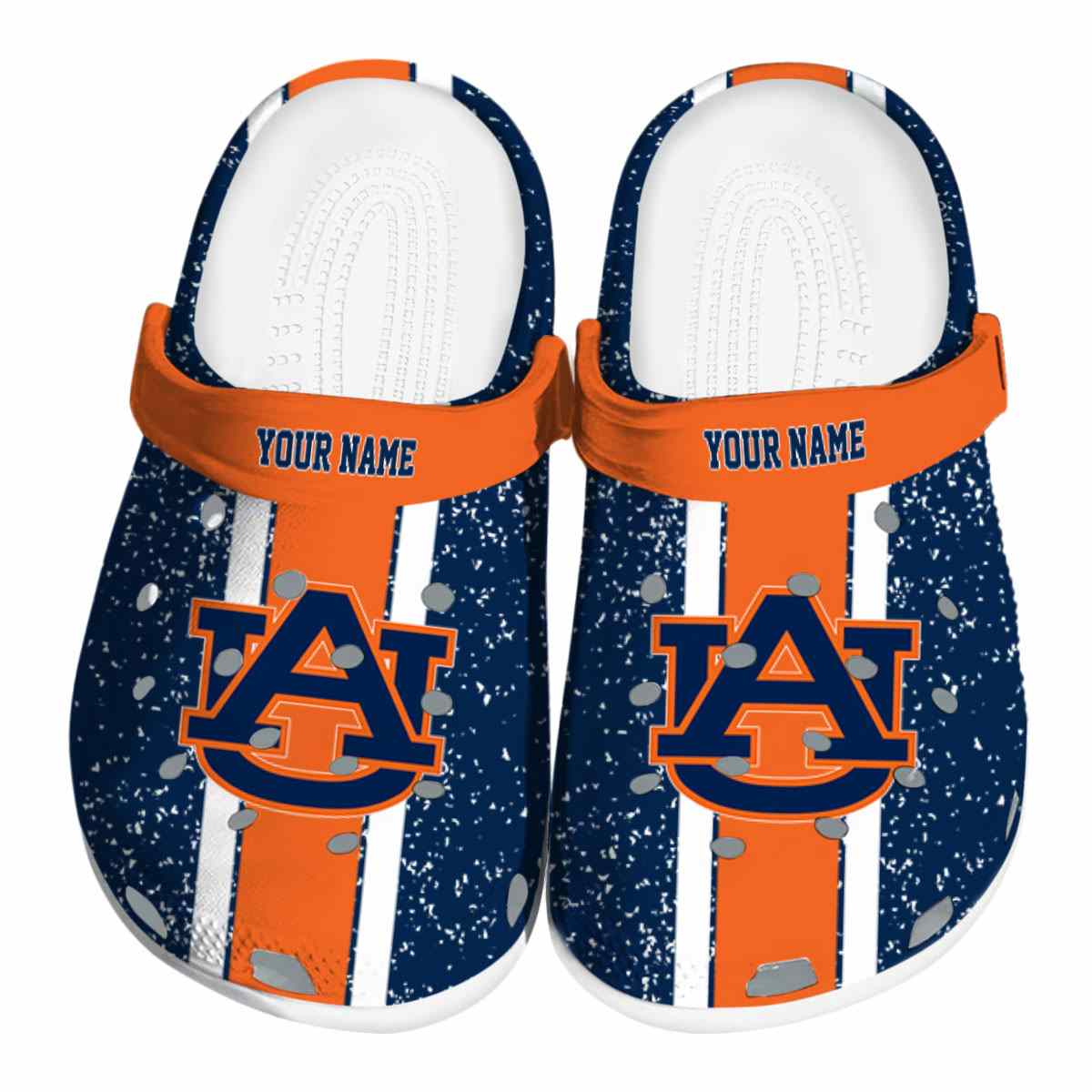 Auburn Tigers NCAA Sport Crocs Crocband Clogs Shoes Comfortable For Men Women and Kids