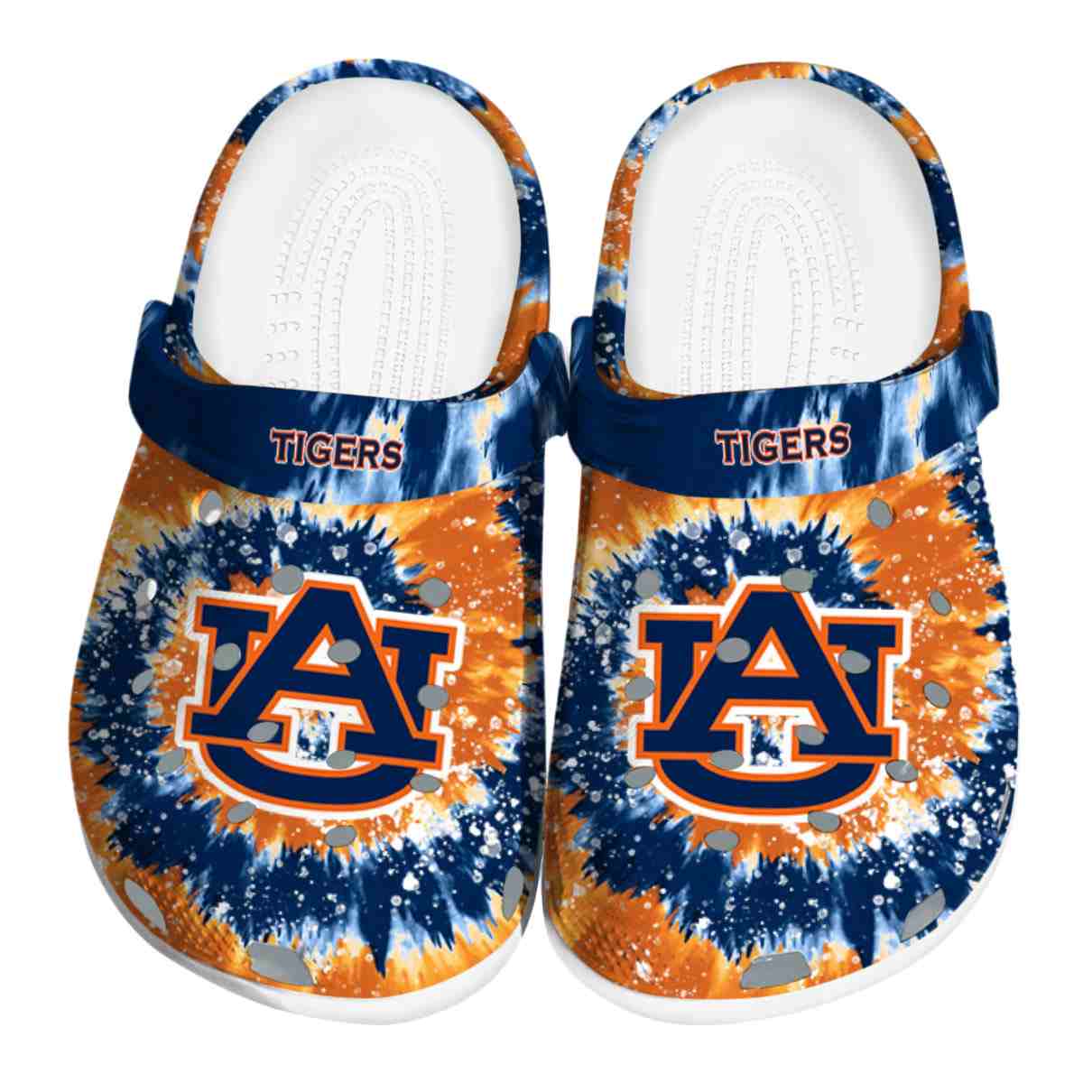 Auburn Tigers NCAA Sport Crocs Crocband Clogs Shoes Comfortable For Men Women and Kids