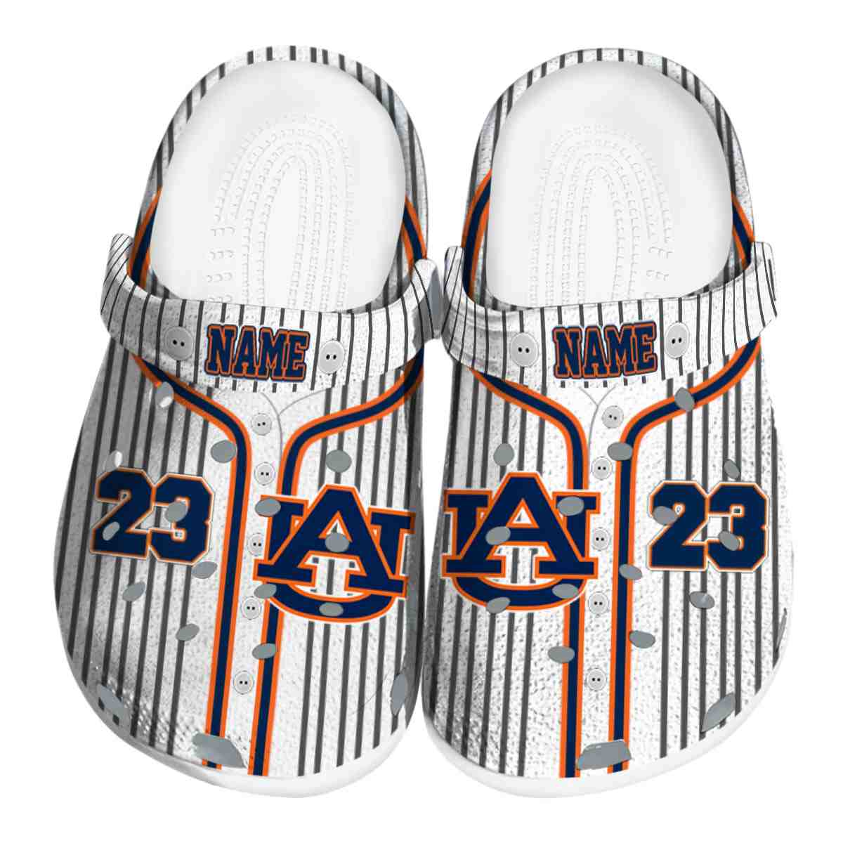 Auburn Tigers NCAA Sport Crocs Crocband Clogs Shoes Comfortable For Men Women and Kids