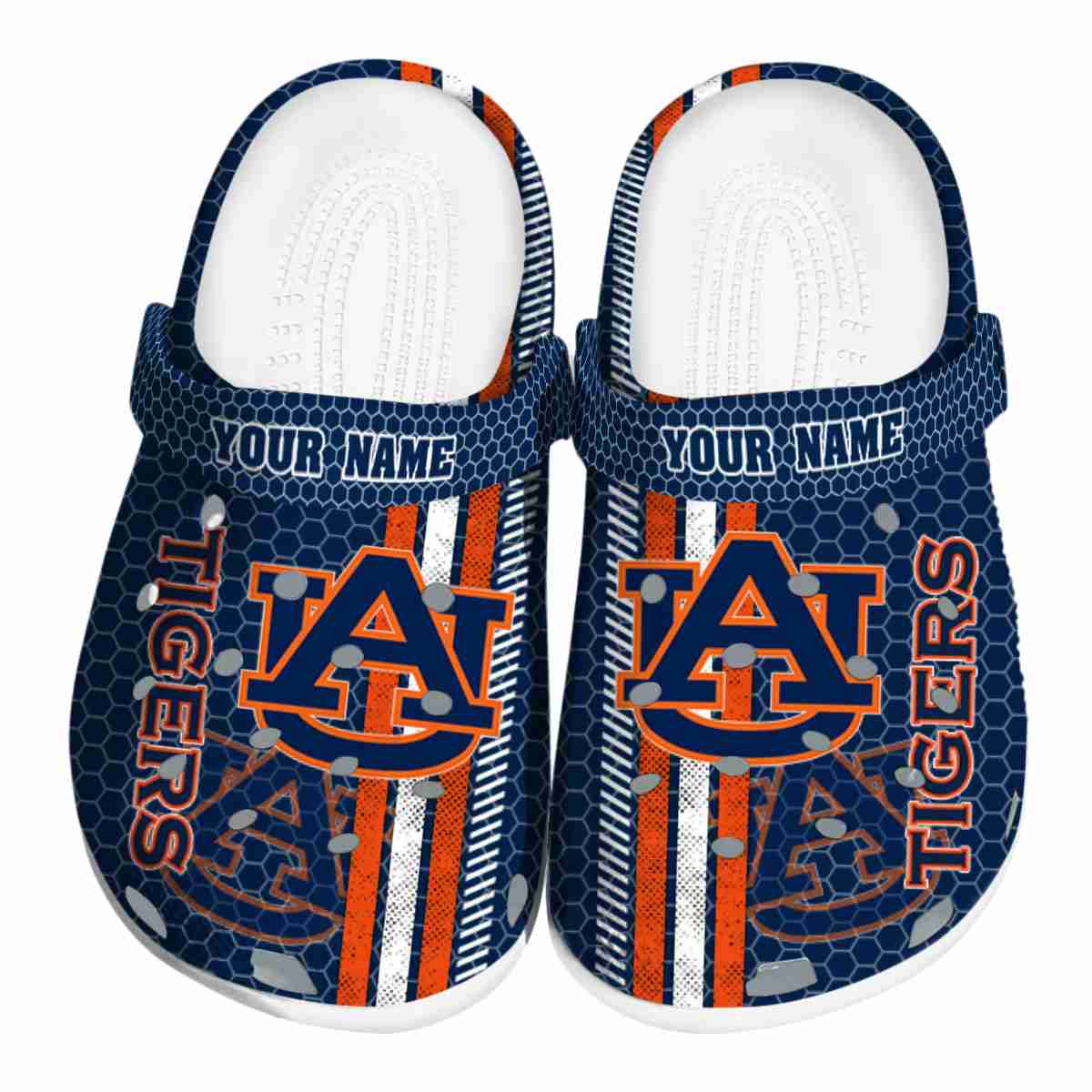 Auburn Tigers NCAA Sport Crocs Crocband Clogs Shoes Comfortable For Men Women and Kids